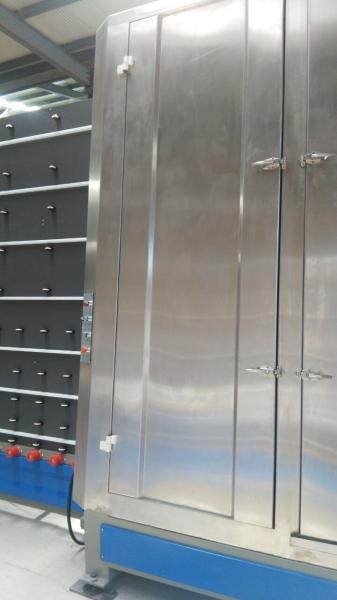 Low - e Double Glazing Glass Washing Machine , automatic glass cleaning machine