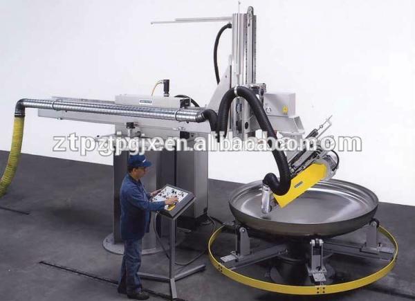 Stainless Steel Mirror Seal Head Polishing Machine 3300x1600x3200mm Size