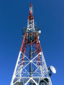 4G 5G基地局 沿岸地域 溶融亜鉛メッキ 通信アングル鋼タワー