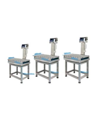 Food Industry Checkweigher 15-200kg Capacity with Stainless Steel Scale and Conveyor