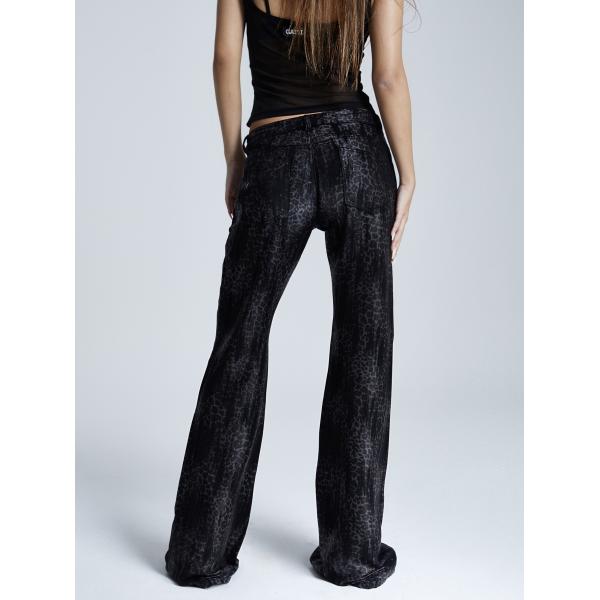 Summer Designer y2k Clothing Streetwear Leopard Trousers Women's Pants For Women