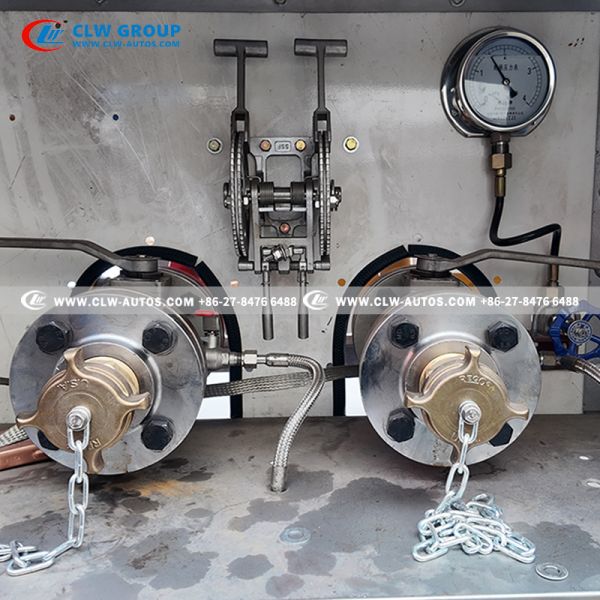 Tri-Axle 60m³ LPG Tanker Trailer with Q345R Steel Tank and USA CORKEN Pump for Bulk Gas Distribution