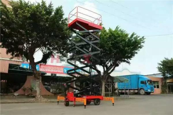 Stationary Electric Scissor Lift Table Automated Hydraulic Lift Electric