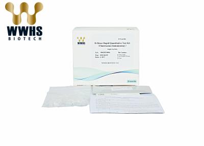 D-Dimer In Vitro Diagnostic Kits IFA Colloidal Gold POCT Diagnostic