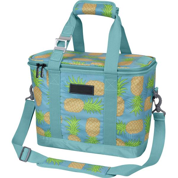 30 Cans Insulated Beach Bag Cooler , 20 Liter Handbag Cooler Bag With Shoulder Strap