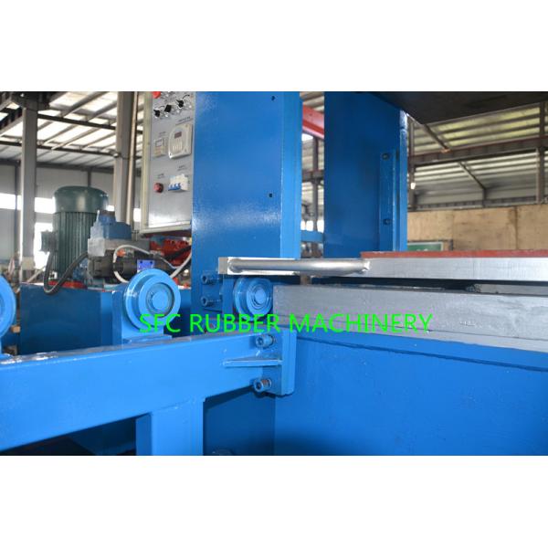 Frame Type Rubber Press Machine Electric Heating With Push Pull Mould