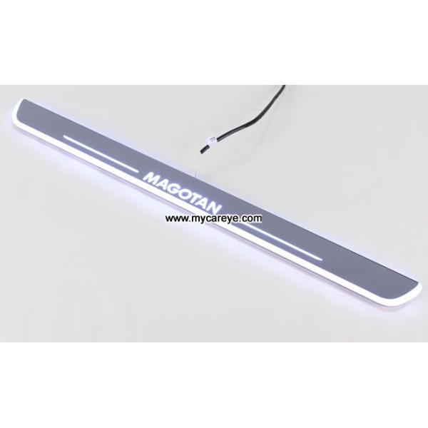LED door scuff plate lights for Volkswagen VW Magotan door sill plate light sale