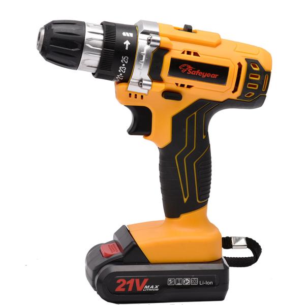 3/8 Cordless Brushless Power Tool Set 21V Electric Screwdriver For Tight Spaces
