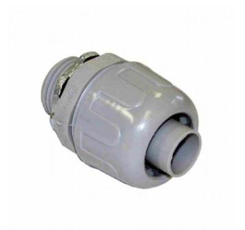 PVC Straight Nonmetallic Flex Conduit Fittings Liquid Tight Connectors CUL Approval