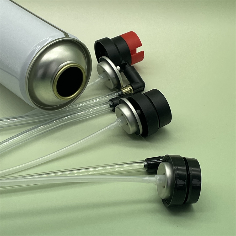 Tire Repair Glue Spray Valve With Nozzles For Automotive Emergency Repair And Fast Tire Sealing Applications