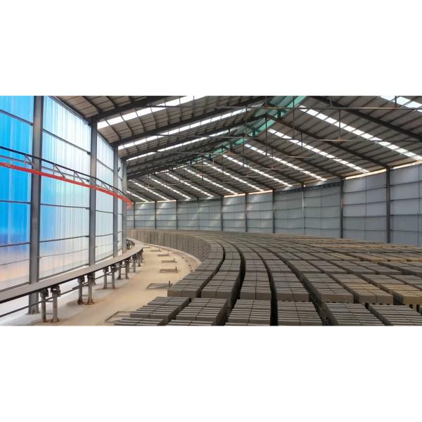 150m Length Rotary Kiln Brick Manufacturing Plant With Intelligent Moving Of Kiln Body