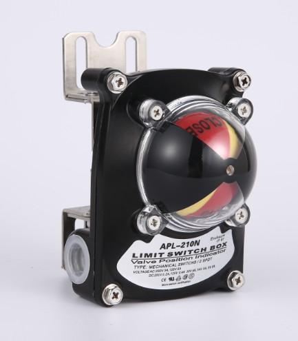 APL210N position monitor limit switch box with stainless steel brackets for pneumatic actuator