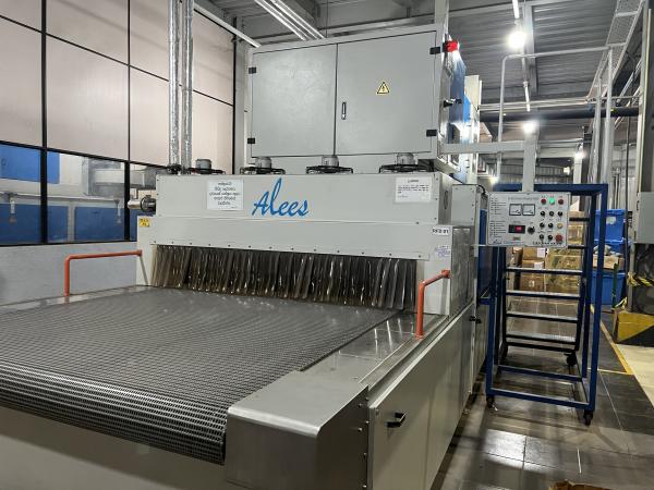 Water Cooled Radio Frequency Textile Dryer Eco Friendly With Thales Triode
