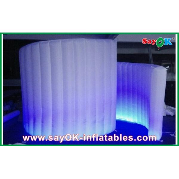 Le tissu d'Oxford a mené la tente gonflable de kiosque de cabine de photo, Photobooth gonflable