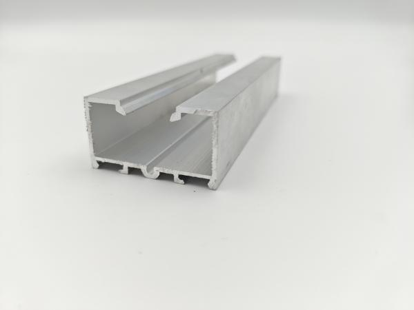 Architectural Polished Aluminium Profile , Custom Aluminium Extrusion 6063