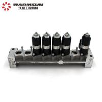 Distribuidor da válvula de solenoide da maneira de Hydraulic Parts 8 da máquina escavadora