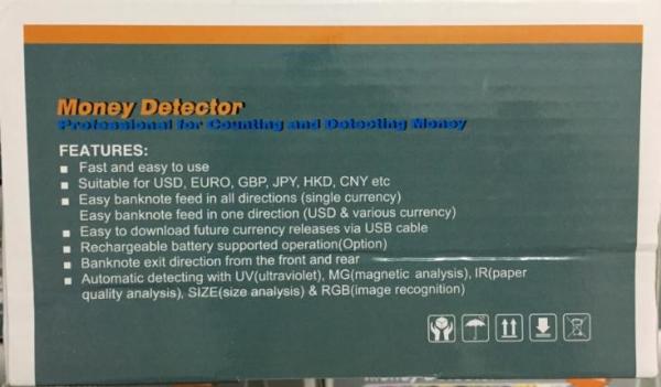 Money Detector EURO USD Money Checker Fake Note Discriminator Money Detector