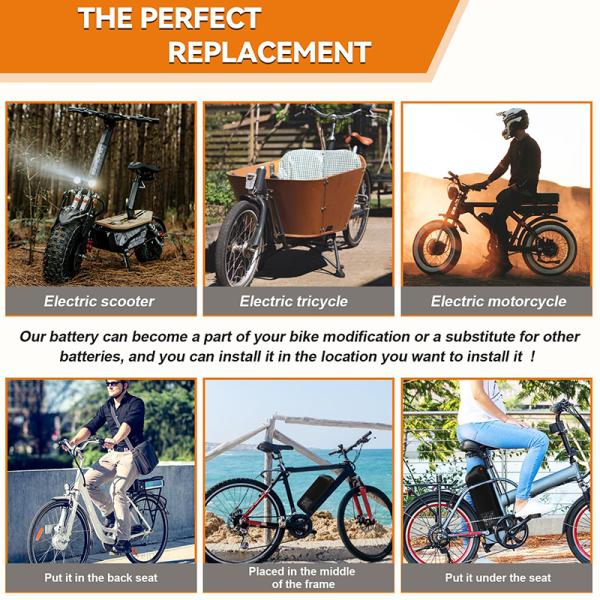 Electric Vehicle Ebike 48Volt 40Ah Lithium Ion Battery 60V 35Ah 50Ah 80Ah Electric Bicycle Scooter Motorcycle Battery Pack