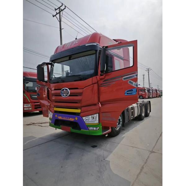 Camion Faw Jiefang Tête de tracteur utilisée J7 500 HP 6x4 fort