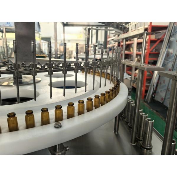 24-Nozzle Automated Filling & Capping Machine for Nutrient Solutions (12000 BPH)