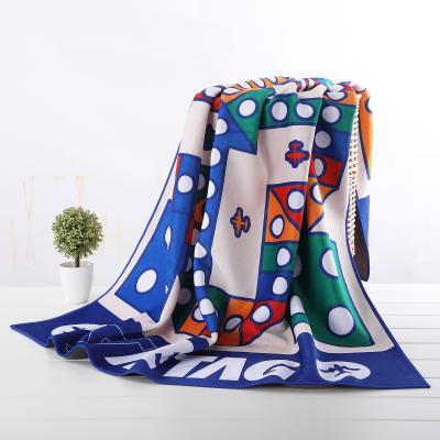 Hypoallergenic Fuzzy Flannel Plush Blanket 100% Polyester For Home
