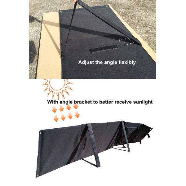 Солнечная располагаясь лагерем электростанция на открытом воздухе перезаряжаемые автомобильного аккумулятора 300W портативная с панелями солнечных батарей