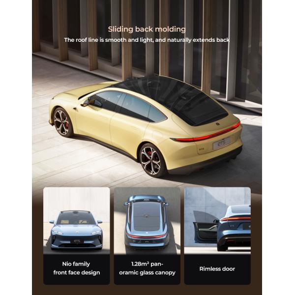 360kW Dual Motor NIO ET5 Chinese EV Car With 710km Cruising Range