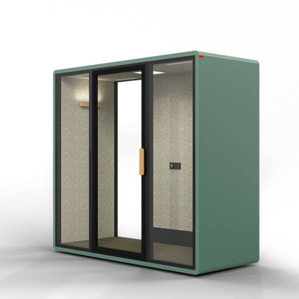 Office Privacy Vocal Isolation Booth Cabin Sound Proof For Collaborative Work