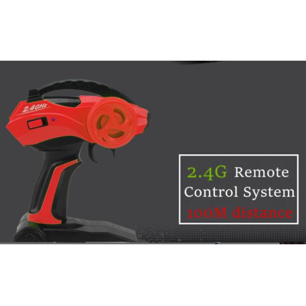 2*AA Battery Remote Control 2.4GHz 4x4 Trucks 12v Electric Cars for Baby Kids