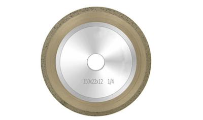 1/4 Arc Shape Sintered Metal Bonded Diamond Grinding Wheels Stable Performance