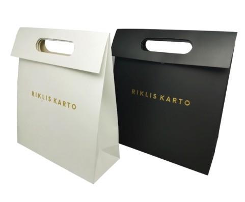 Luxury custom logo printing shopping paper bag gift packaging bag