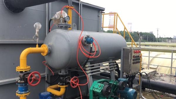 Customized Wastewater DAF Unit Machine Long Service Life Without Lamella Plates