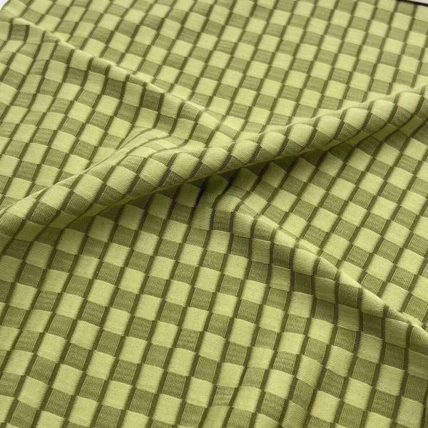 Assorted Double Jacquard Knit Material 88%P 12%SP 144CM 230GSM C07-170