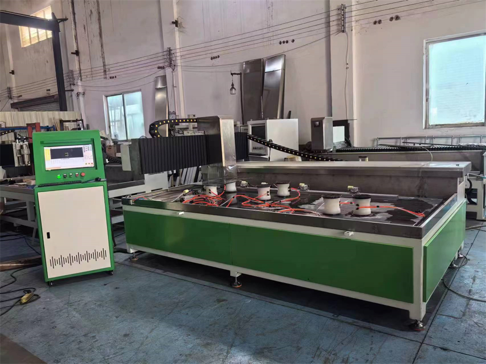24000RPM CNC Glass Milling Machine 13.6KW 220V 380V For Glass Processing