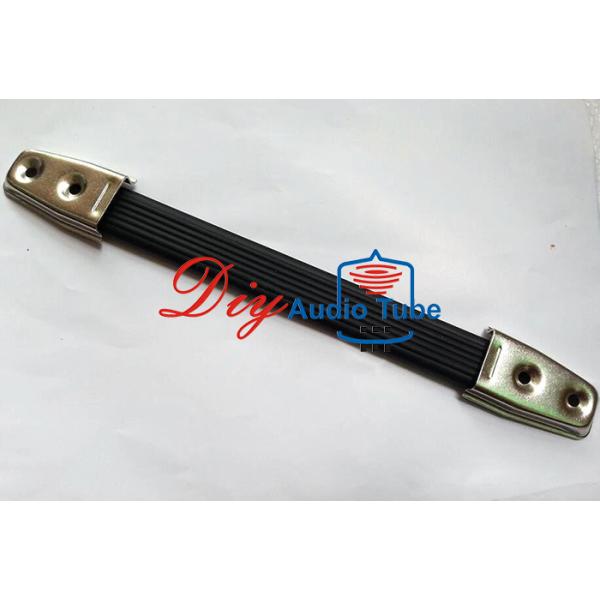 Rubber Black Leather Handles Silver Plated Parts 230mmx22mm Dimension