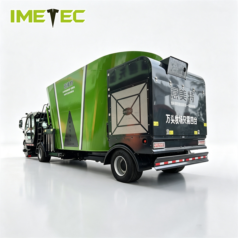 ODM Self Propelled TMR Feed Mixer Wagon Mixer Integrated Mixing Stirring Conveying And Feeding