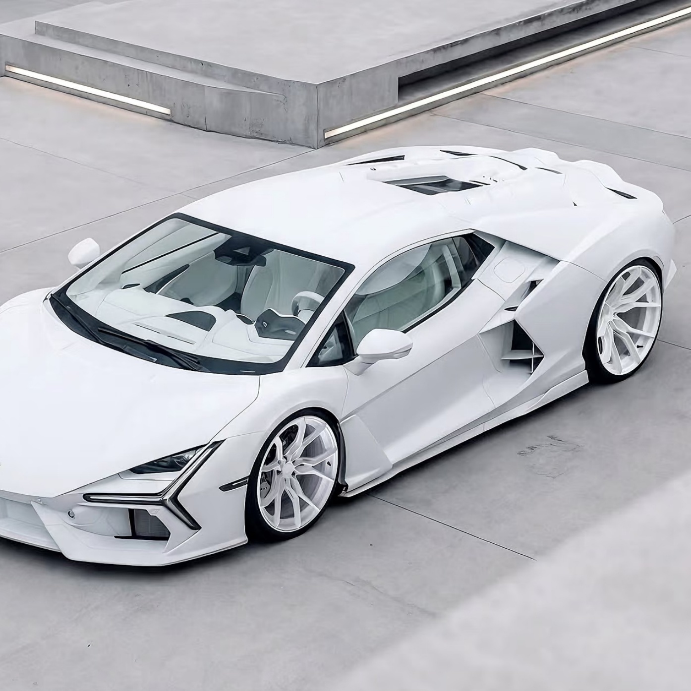 Bestselling Forged Pure White Wheels in Sizes 18, 19, -24 Inches, Compatible with BMW, Audi, Mercedes-Benz and Cadillac