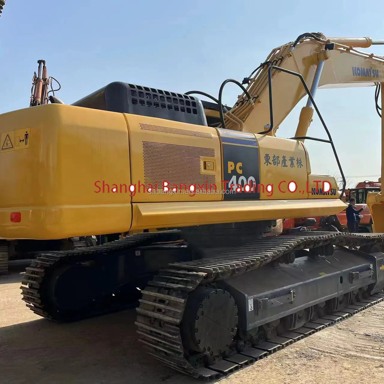 Small Machine Used Mini Excavator Komatsu PC400-7 in with Original Hydraulic Valve
