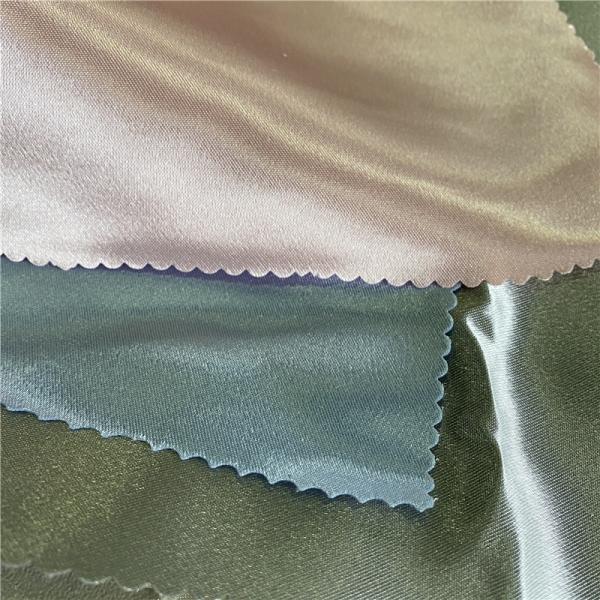 75D/36F Blackout Sustainable RPET Satin Fabric GRS Сертифицированный для детской одежды
