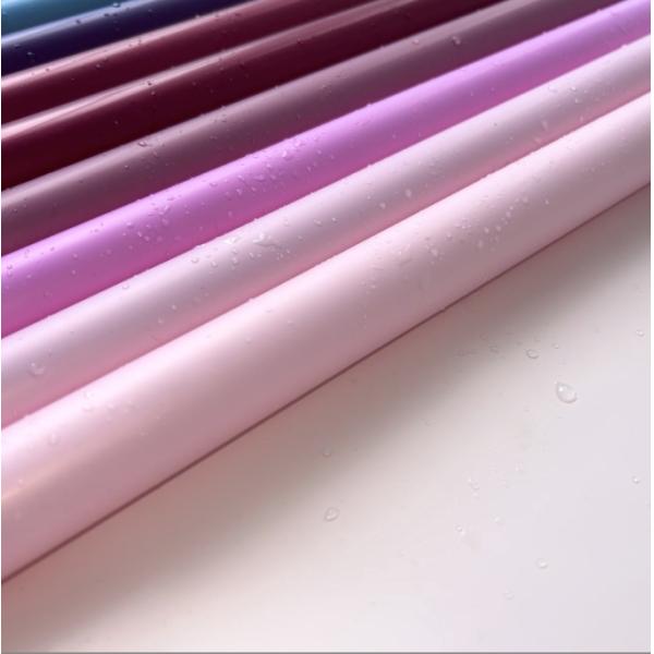 Ouya paper double-sided double-color waterproof flower wrapping paper gift diy bouquet packaging material wholesale flower wrapping paper