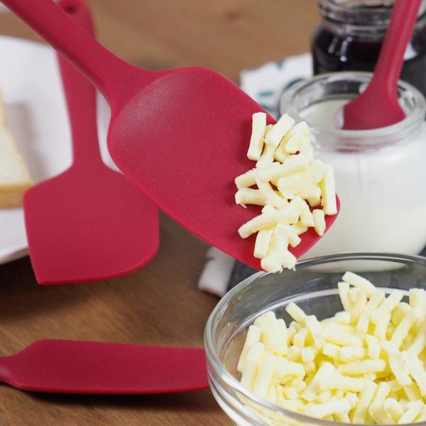 New 4-piece baking spatula tool set, jam bread food grade silicone cream spatula set