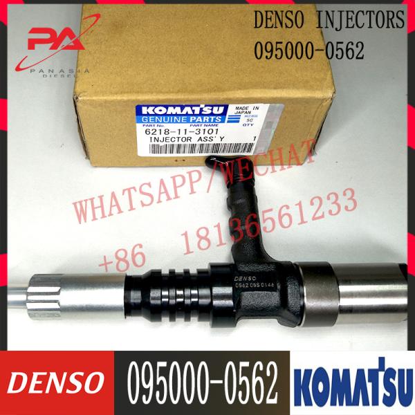 095000-0560 095000-0561 Diesel Engine Fuel Injector 095000-0562 6218-11-3100 6218-11-3102