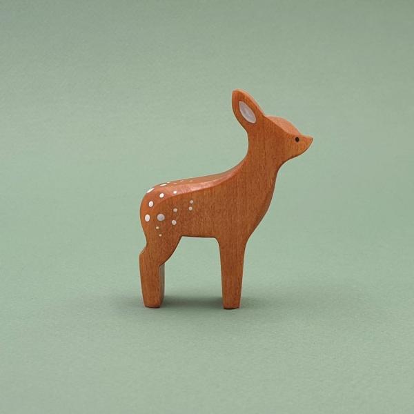 Fadeless Imaginative Wooden Bunny Rabbit Toy Montessori Wooden Animals