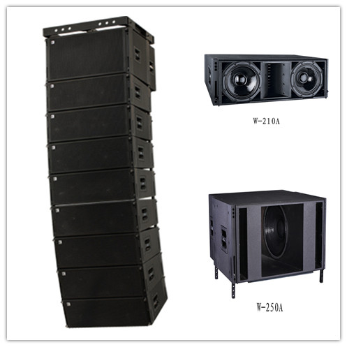Pro Sound Equipment Church Line Array Speaker Dual 12 Inch Theater Audio