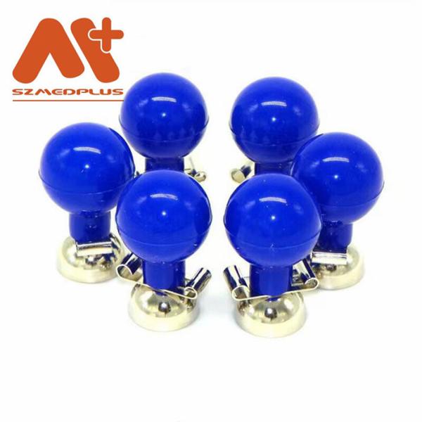 Elétrodos adultos de Ecg do copo da sução do elétrodo do ECG H043 para a tomada do ruído 3,0 e a banana 4,0