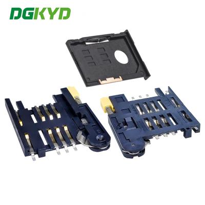 Sim 3.0H plateau de cartes PUSH avec carte couverture Porteur de carte SIM adapté aux produits électroniques DGKYDSIM3H62W6A2Y3WS286