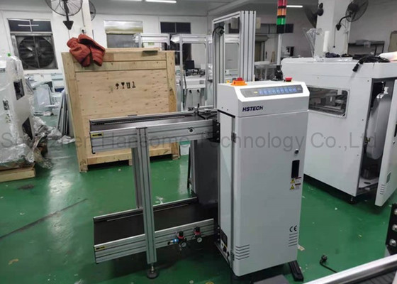 Right Angle Design PCB Loader with Flexible Adaptation and 6 Seconds Loading Time for SMT Production Lines