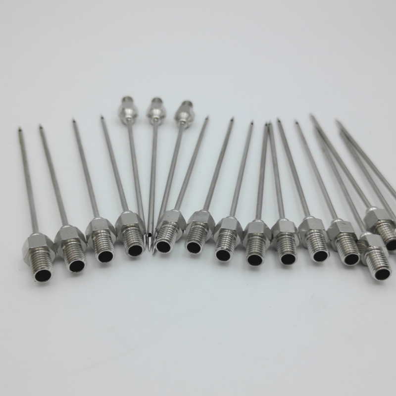 Stainless Steel Capillary Tube Side Hole Puncture Needle Tapered