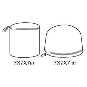 Mesh Laundry Bags for Delicates with Premium Zipper, Travel Storage Organize Bag, Clothing Washing Bags