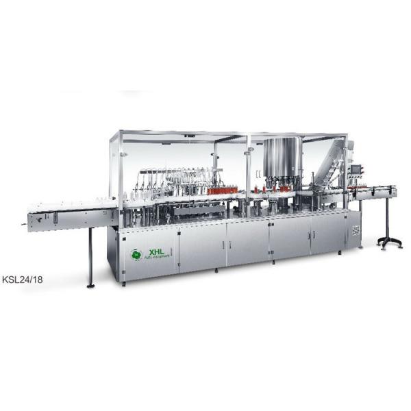 PLC Control  40bpm 800kg Plastic Bottle Filling Machine